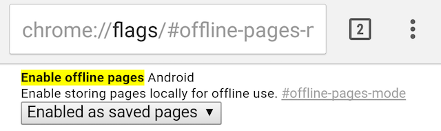 chromo vėliavos-android-offline-puslapiai-įgalinti