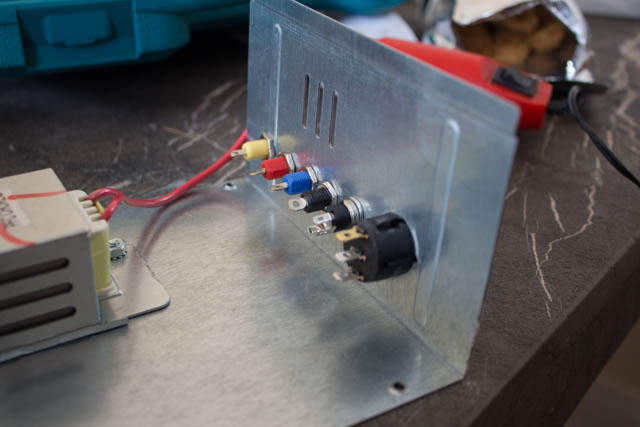 diy stendo psu - sudėti komponentai