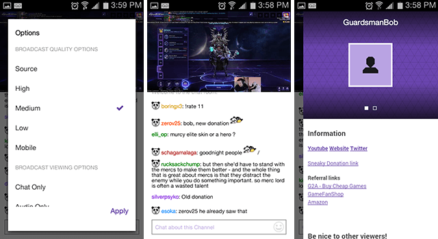 „twitch-android-app-liveview“