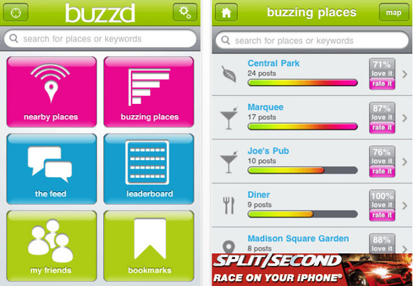 5 geriausios vietos nustatymo alternatyvos „Foursquare“ 10 fs alt buzzd2