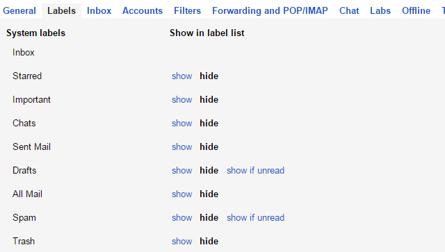 Kaip aš iš naujo atradau „Gmail“ etiketes ir sutramdžiau „mano aplanką“, paslėpkite kategorijas
