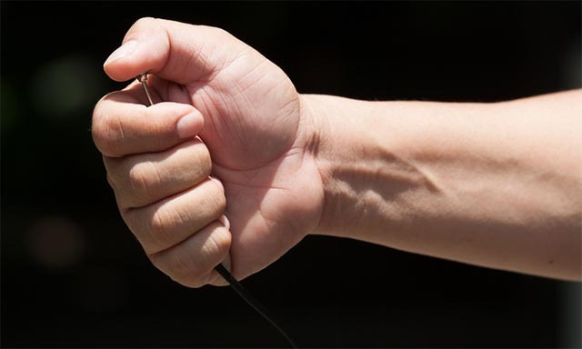 fotografavimas esant silpnam apšvietimui - nuotolinis užraktas