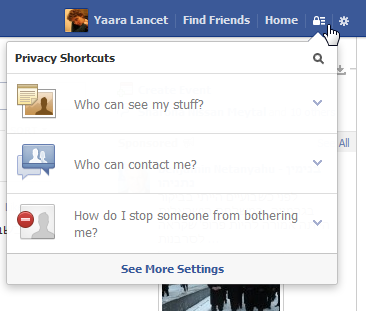 facebook privatumo nustatymai