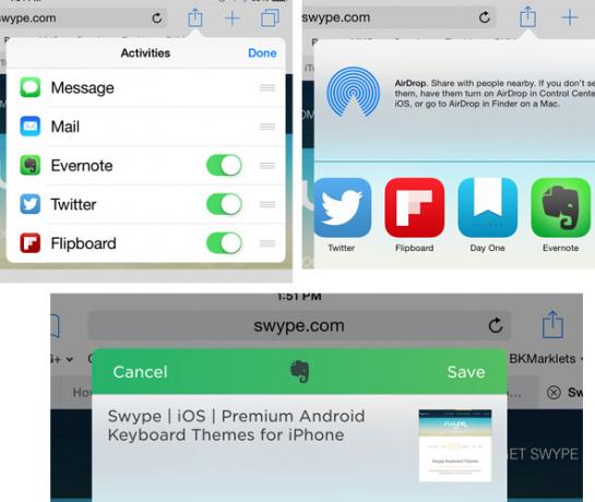 „Evernote“ kirpimo mašina