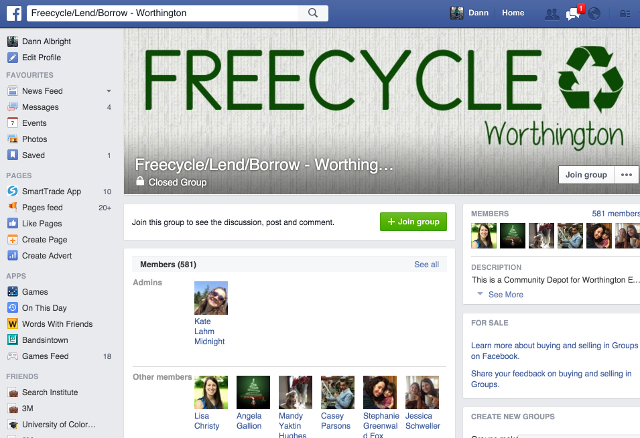 „freecycle-Worthington“