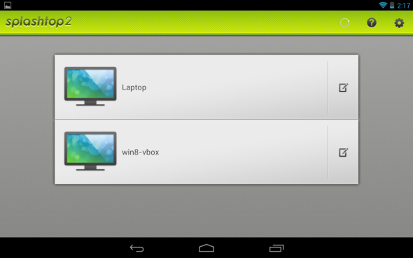 išbandykite „Windows 8“ „Android“ planšetiniame kompiuteryje