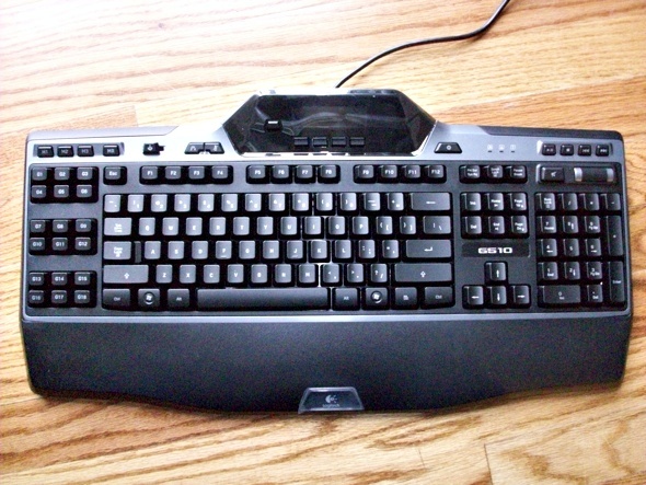 „Logitech g510“ žaidimų klaviatūra