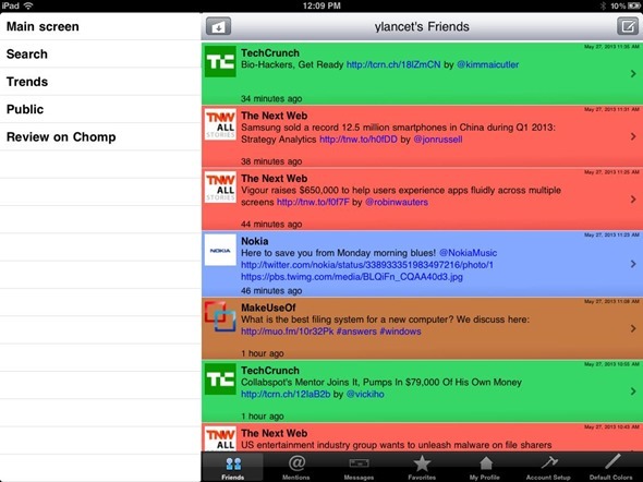 „Twitter ios“ programa