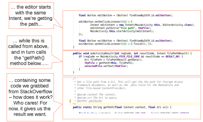 „Android“ sukurkite programą „Androidstudio“ ekranas1 naujas kodas2