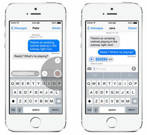 Kas naujo „iOS 8“? žinutes