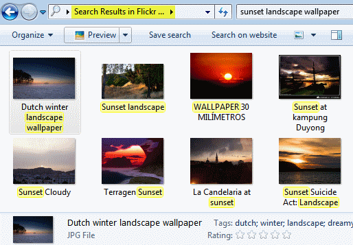 „Flickr“ paieška