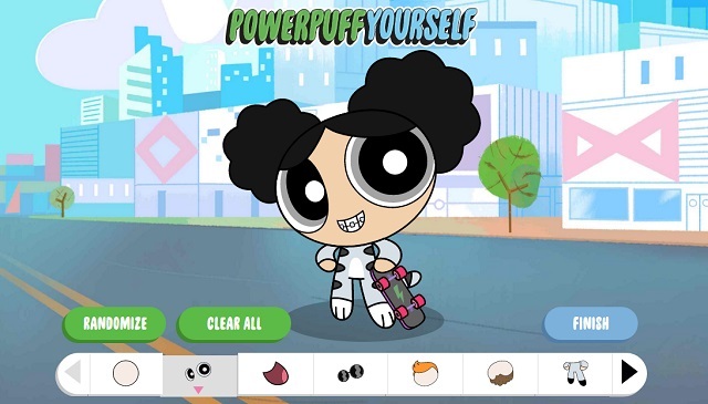 „powerpuff-yourself“ pavyzdys