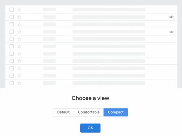 „Gmail“ ekrano tankio rodinių ekrano kopija