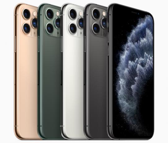 Keturios galimos „iPhone 11 Pro“ spalvos