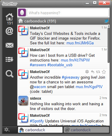 geriausias darbalaukio twitter
