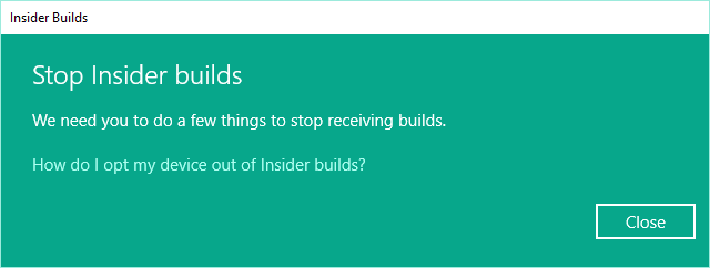 „Stop Insider“