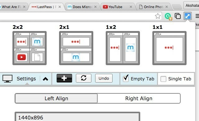 „chrome-tab-resize-layouts“