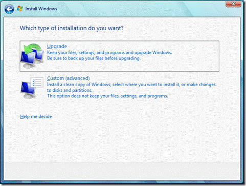 „Windows 7“ atnaujinimo problemos
