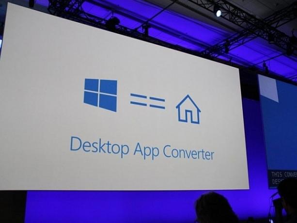 „Microsoft Build 2016“ darbalaukio programų keitiklis