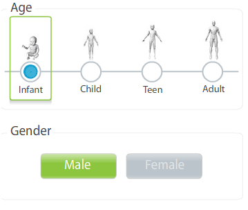 dentifikuoti odos būklę