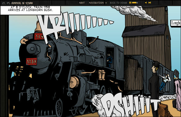 html5 internetinis komiksas