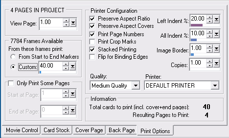 Sukurkite savo „Flipbook“, naudodami „Flipbook“ spausdintuvą (tik „Windows“)