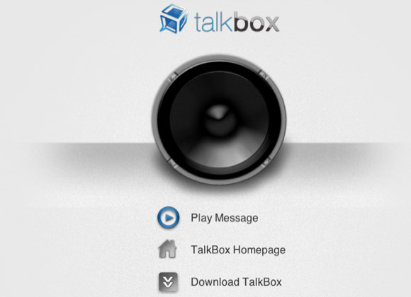„talkbox“ programa