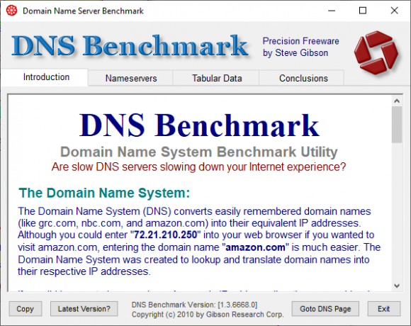 dns stendo dns testavimo įrankis