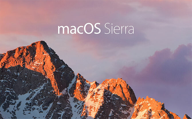 „MacOS Sierra“ fonas