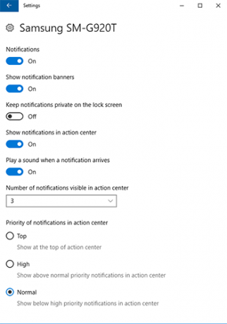 Kaip gauti pranešimus apie gaunamus skambučius sistemoje "Windows 10", naudojant "Android" pranešimų nustatymus