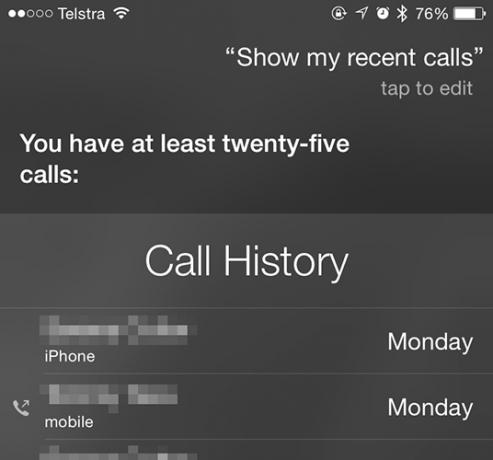 Sustabdykite „Siri“ ir pranešimų centrą, kad jūsų „iPhone Secrets“ siri skambina