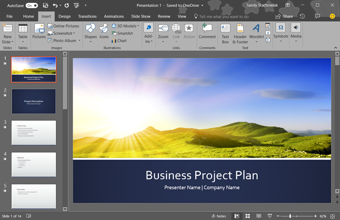 PowerPoint palyginimas internete palyginti su „powerpoint 2016“