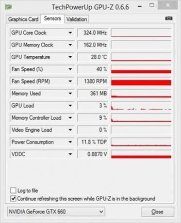 „gpu-z“ programa