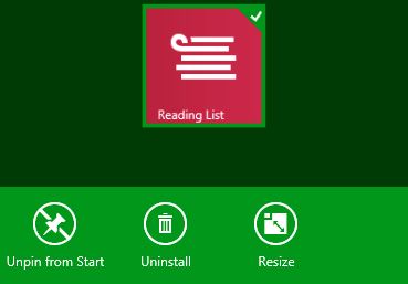 „Windows 8“ - pašalinkite - modernias programas