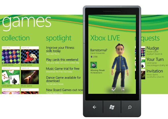 Žaisk „Xbox Live“ žaidimus naudodamas „Windows Phone“!