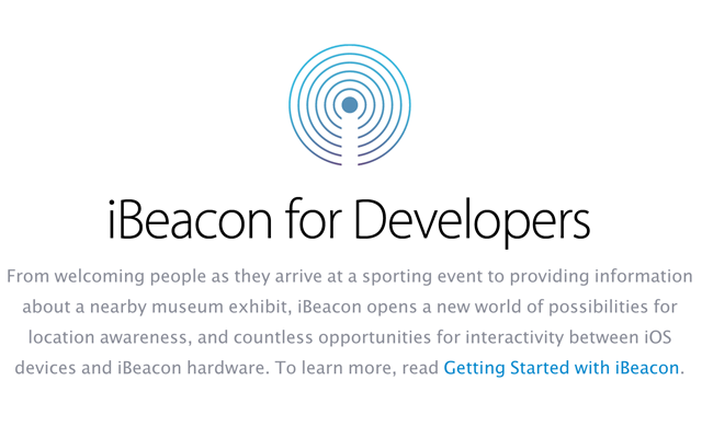 „ibeacon“ - kūrėjams