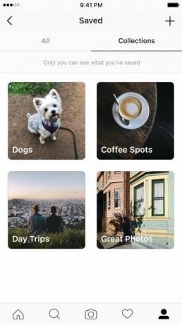 „Instagram“ daro žymėjimą žymiai naudingesne „Instagram“ kolekcija, kurią galima pridėti iš išsaugotų įrašų