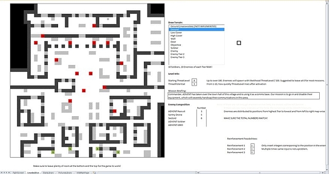 „EXLCOM“ „Microsoft Excel XCOM“ žaidimas