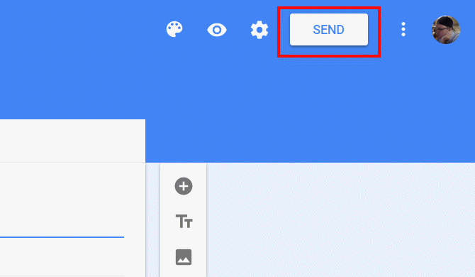 „Google“ skaičiuoklės, kontaktinė forma