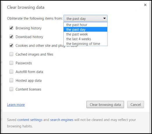 „ChromeClearBrowserData“