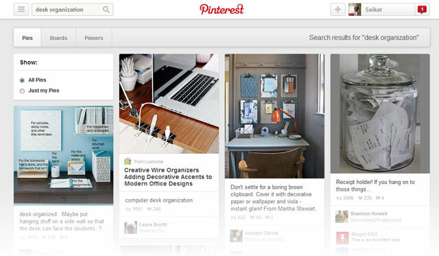 „Pinterest“ - Declutter