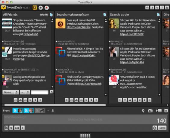 nauja „tweetdeck“ apžvalga