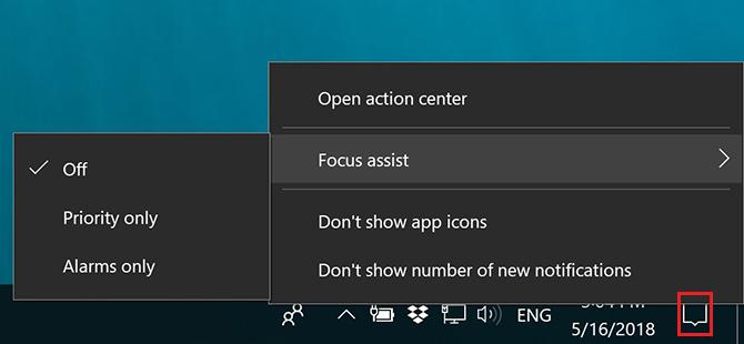 Kaip naudotis „Windows Focus Assist“ (buvusios tylios valandos) „Focus Assist 2“