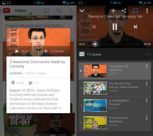 „YouTube-App-Queue“