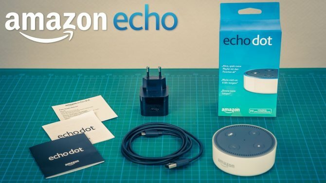 Kaip nustatyti ir naudoti „Amazon Echo Dot 01 Echo Dot Box“ turinį