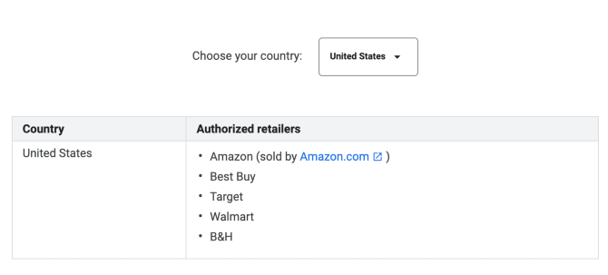 „google“ parduotuvės kaina sutampa su JAV