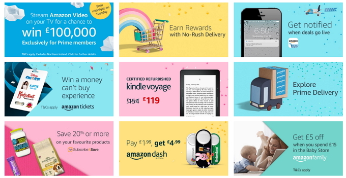 „Amazon UK“ 30 valandų premjeros dienos ekstravagancija prasideda jau dabar! [JK] „Amazon Prime Day“ ekrano kopija