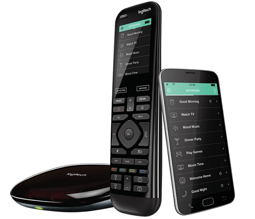 telefonas vs universalus nuotolinio valdymo pultas išmaniajam namui valdyti