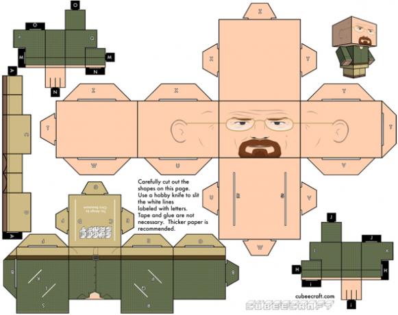 „cubeecraft DIY papercraft“