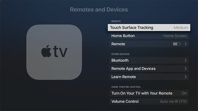 „Apple TV“ nuotoliniai nustatymai